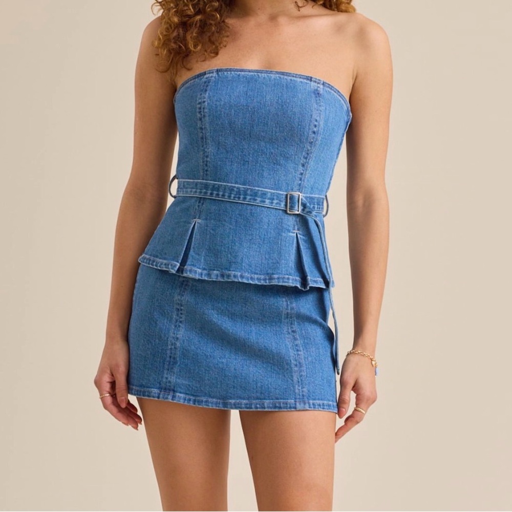 Altar’d State Denim Set - Worn Once